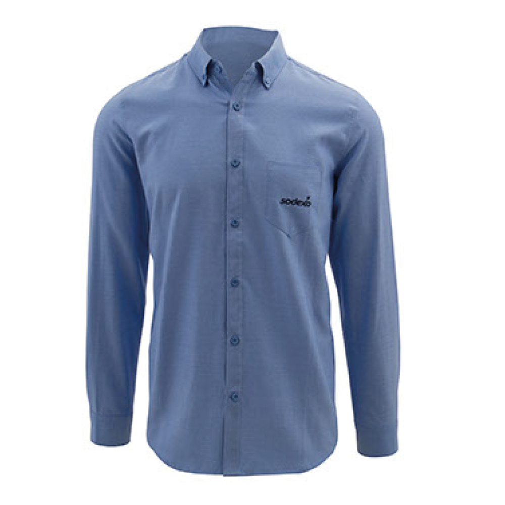 CAMISA AZUL VARON SODEXO