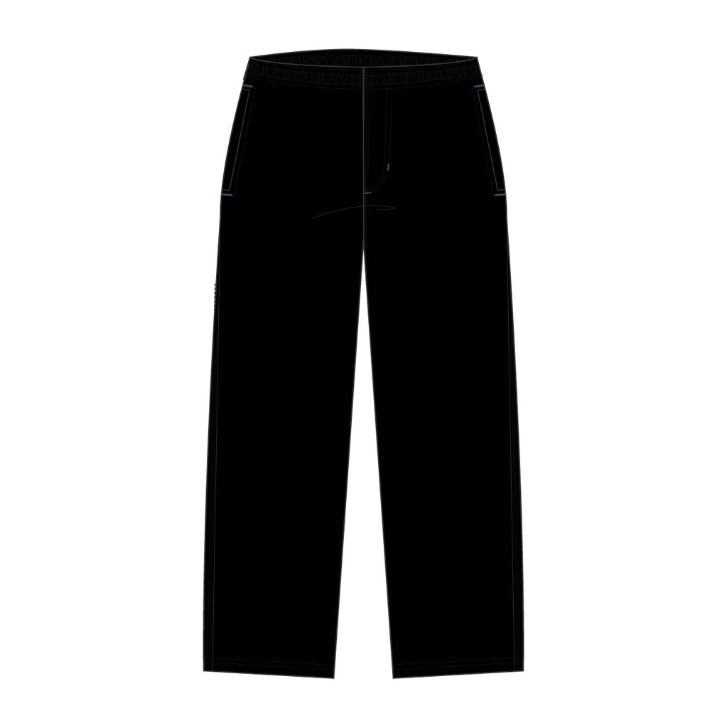 PANTALON NEGRO BAGGI FORRADO M-E