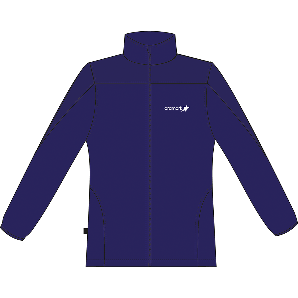 POLAR AZUL C/APLICACION DAMA ARAMARK