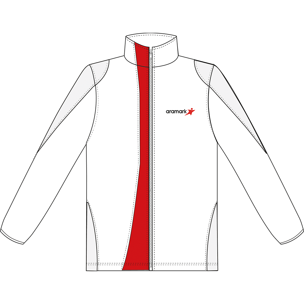 POLAR BLANCO/ROJO VARON AUXILIAR/ROOM S. ARAMARK