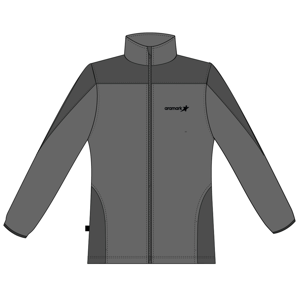 POLAR GRIS C/APLICACION DAMA ARAMARK