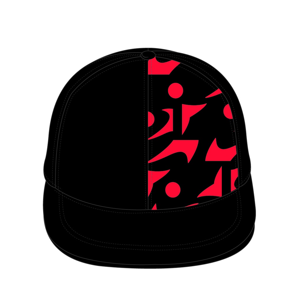 JOCKEY NEGRO/ROJO ESTAMPADO ARAMARK
