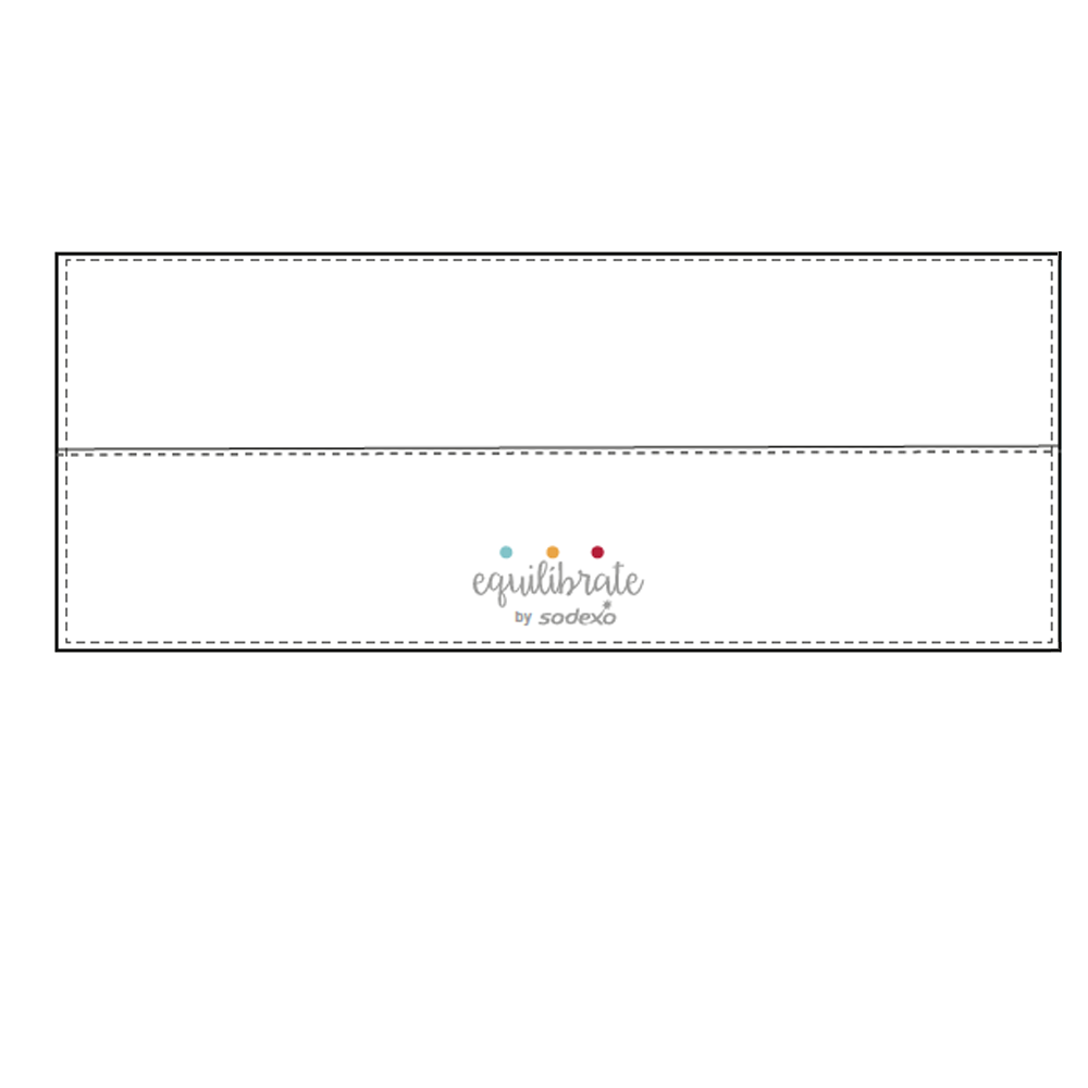 MANTEL BLANCO EQUILIBRATE SODEXO