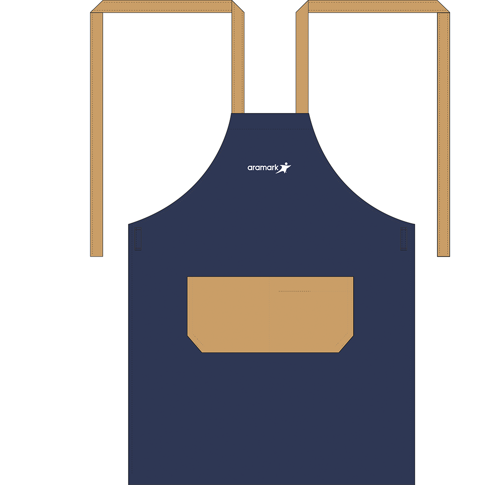 PECHERA AZUL/BEIGE CHEF ARAMARK