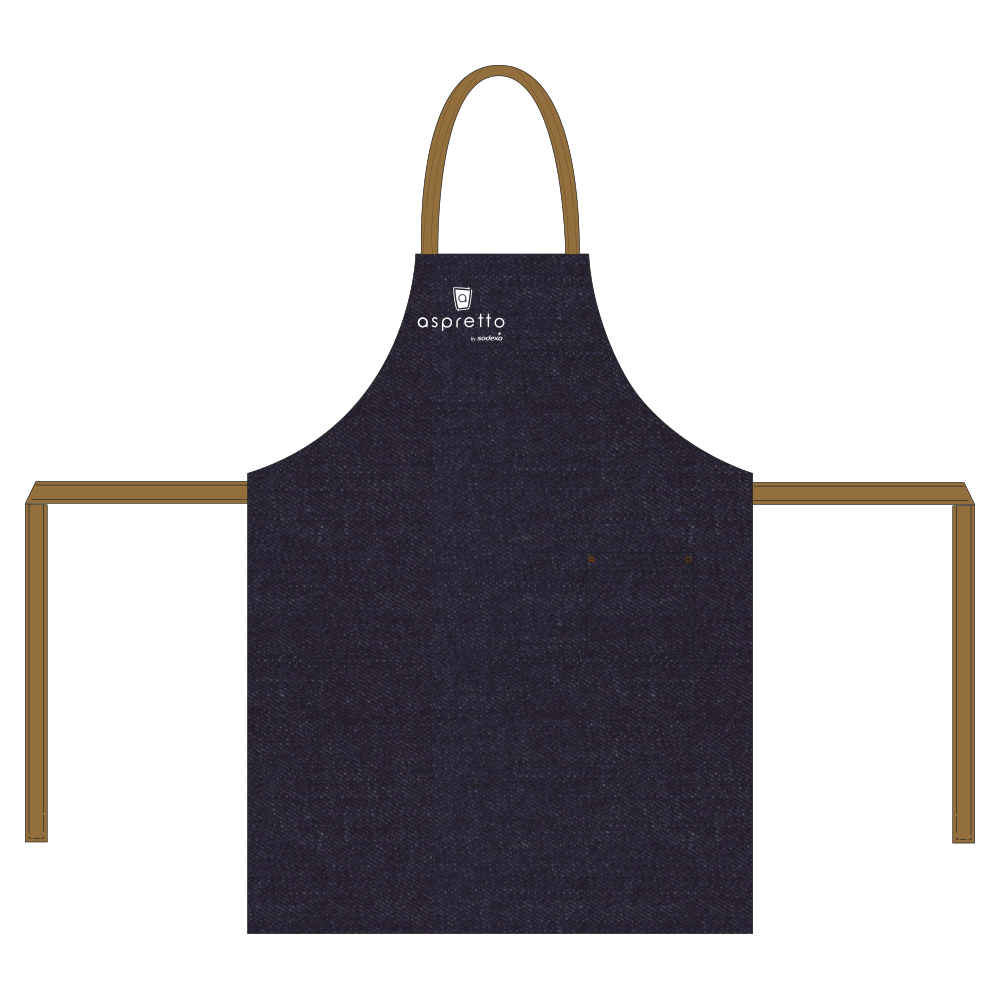 PECHERA JEANS AZUL/BEIGE ASPRETTO SODEXO