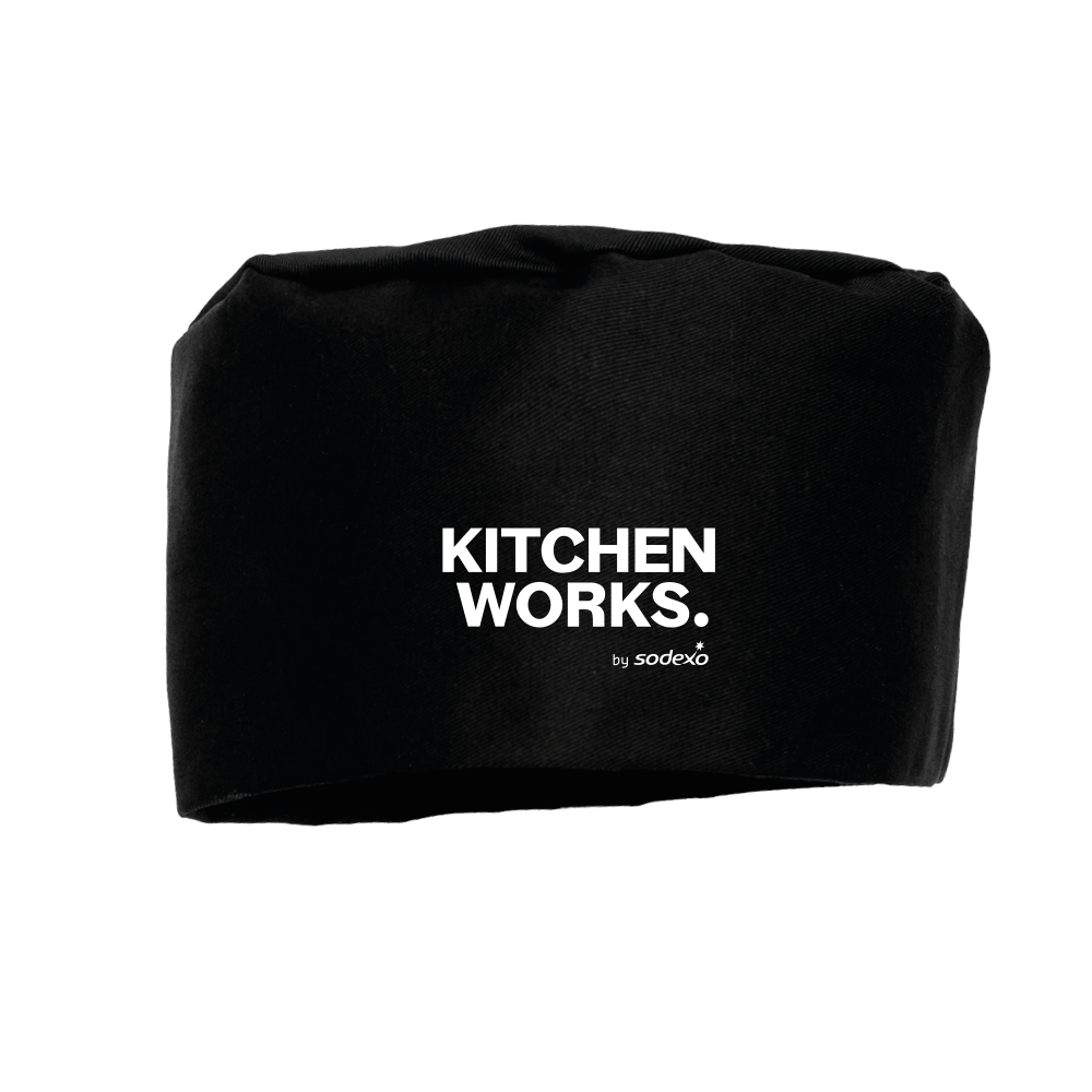 GORRO NEGRO BEANIE KITCHEN WORKS 2.0