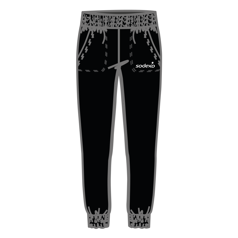 PANTALON NEGRO BUZO DAMA SODEXO