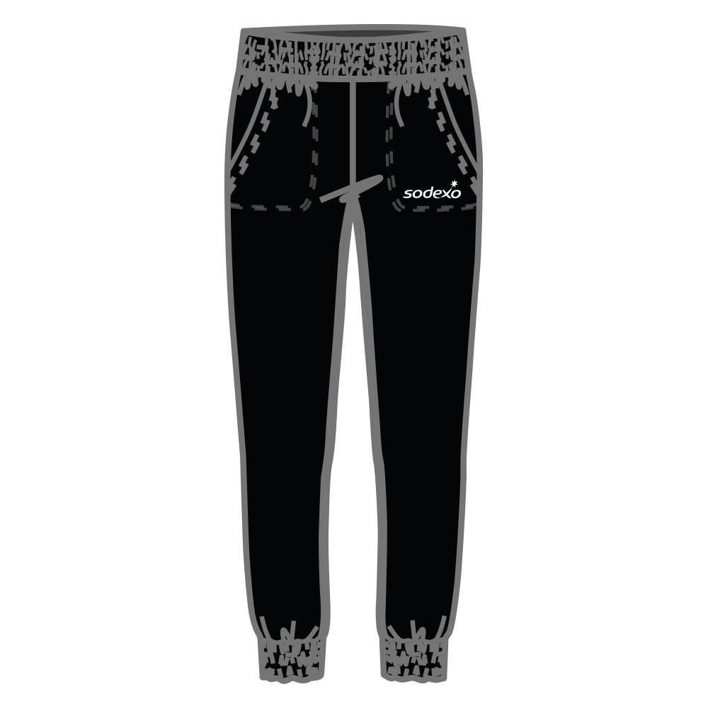 PANTALON NEGRO BUZO VARON SODEXO