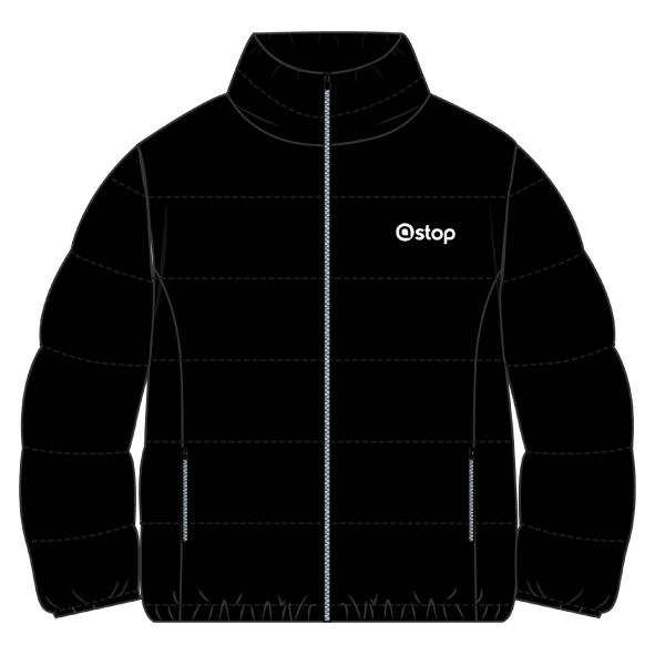 PARKA NEGRO INSULADA DAMA STOP