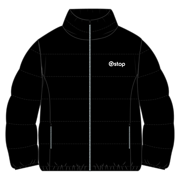 PARKA NEGRO INSULADA VARON STOP