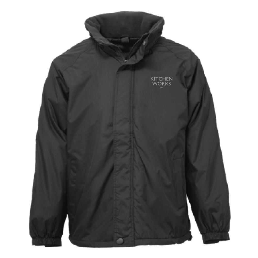 PARKA NEGRO SEMI PESADA UNISEX KITCHEN WORKS
