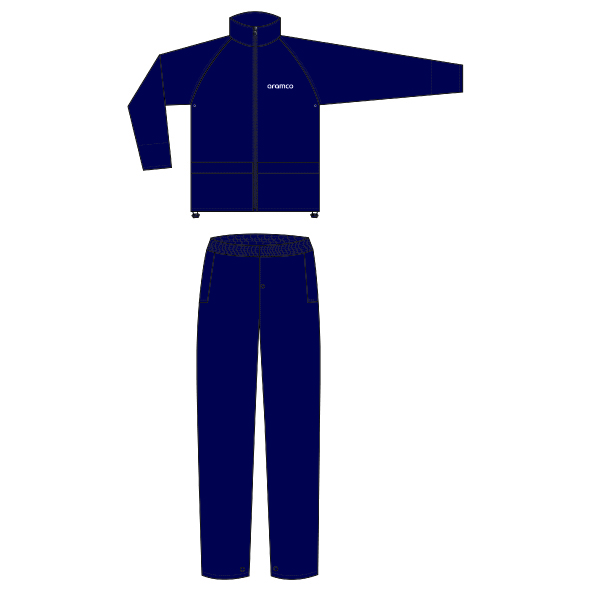 TRAJE DE AGUA AZUL MARINO ARAMCO