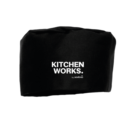 [0310231831526] GORRO NEGRO BEANIE KITCHEN WORKS 2.0