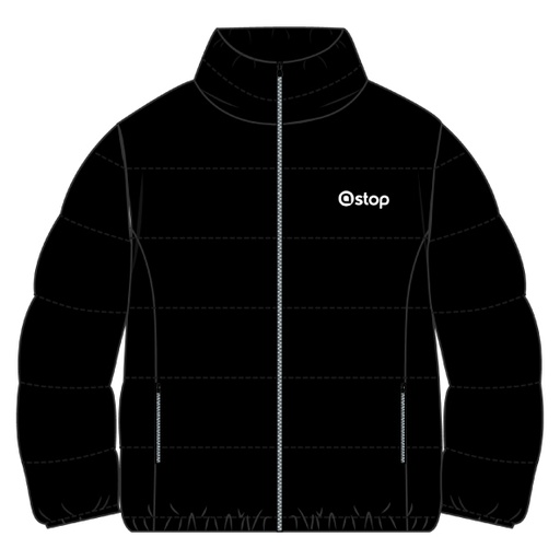 PARKA NEGRO INSULADA DAMA STOP