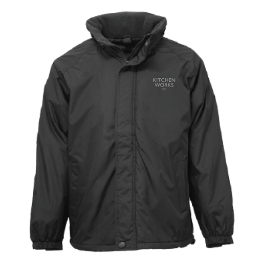 PARKA NEGRO SEMI PESADA UNISEX KITCHEN WORKS