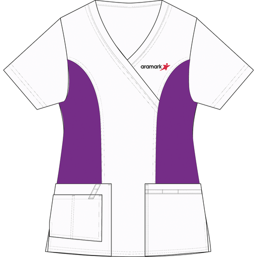 BLUSA CLINICA BLANCO/OBISPO DIETETICA ARAMARK