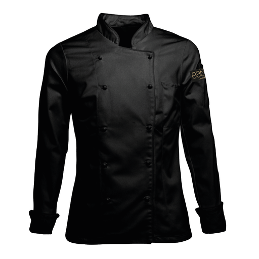 CHAQUETA NEGRO CHEF EAT SODEXO