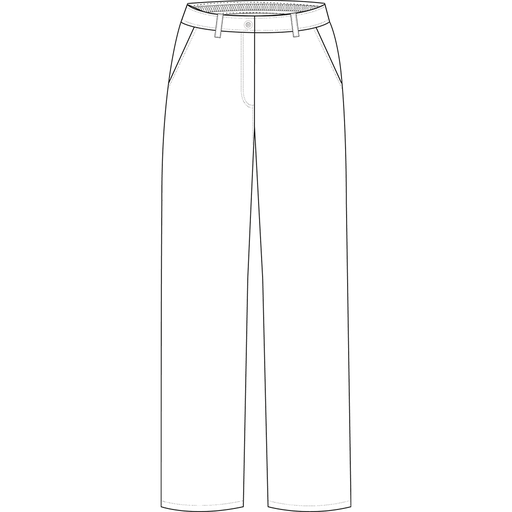 PANTALON BLANCO AUX DIETETICA ARAMARK