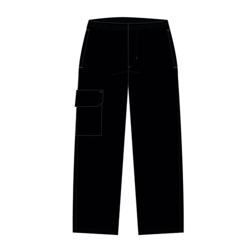 PANTALON NEGRO CARGO BAGGI M-E