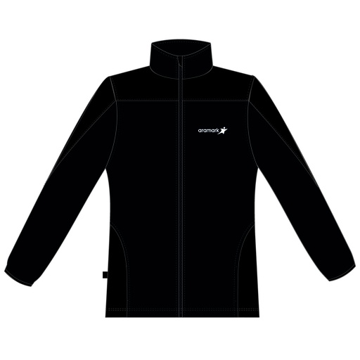 POLAR NEGRO C/APLICACION DAMA ARAMARK