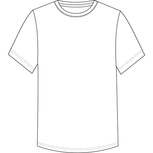 POLERA BLANCO GAMUZA M/C