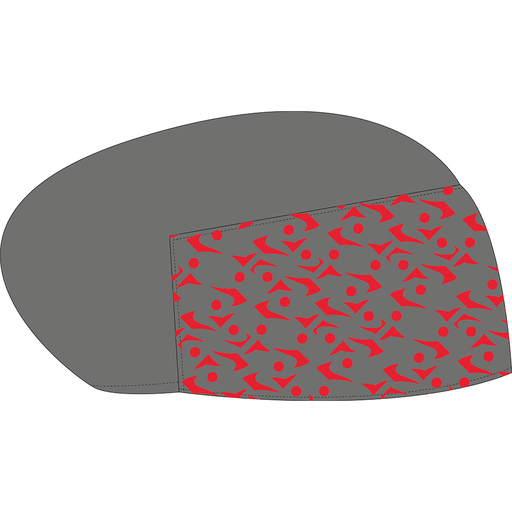 [1216413002001] COFIA GRIS OSCURO/ROJO AUXILIAR CLINICA ARAMARK