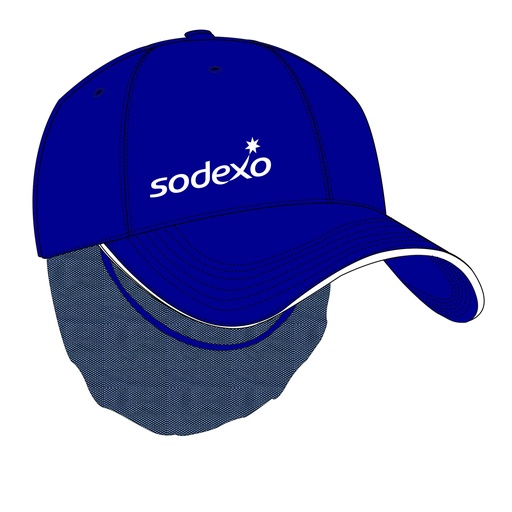 [996000000063] JOCKEY AZUL C/MALLA Y LOGO SODEXO