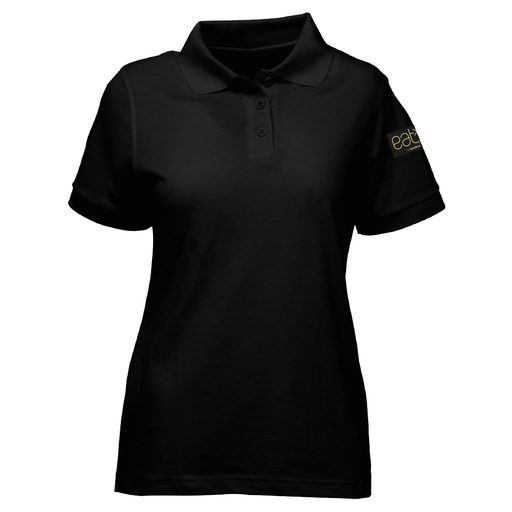 POLERA NEGRO PIQUE DAMA M/C EAT SODEXO